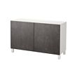 White kallviken/stubbarp/dark grey concrete effect