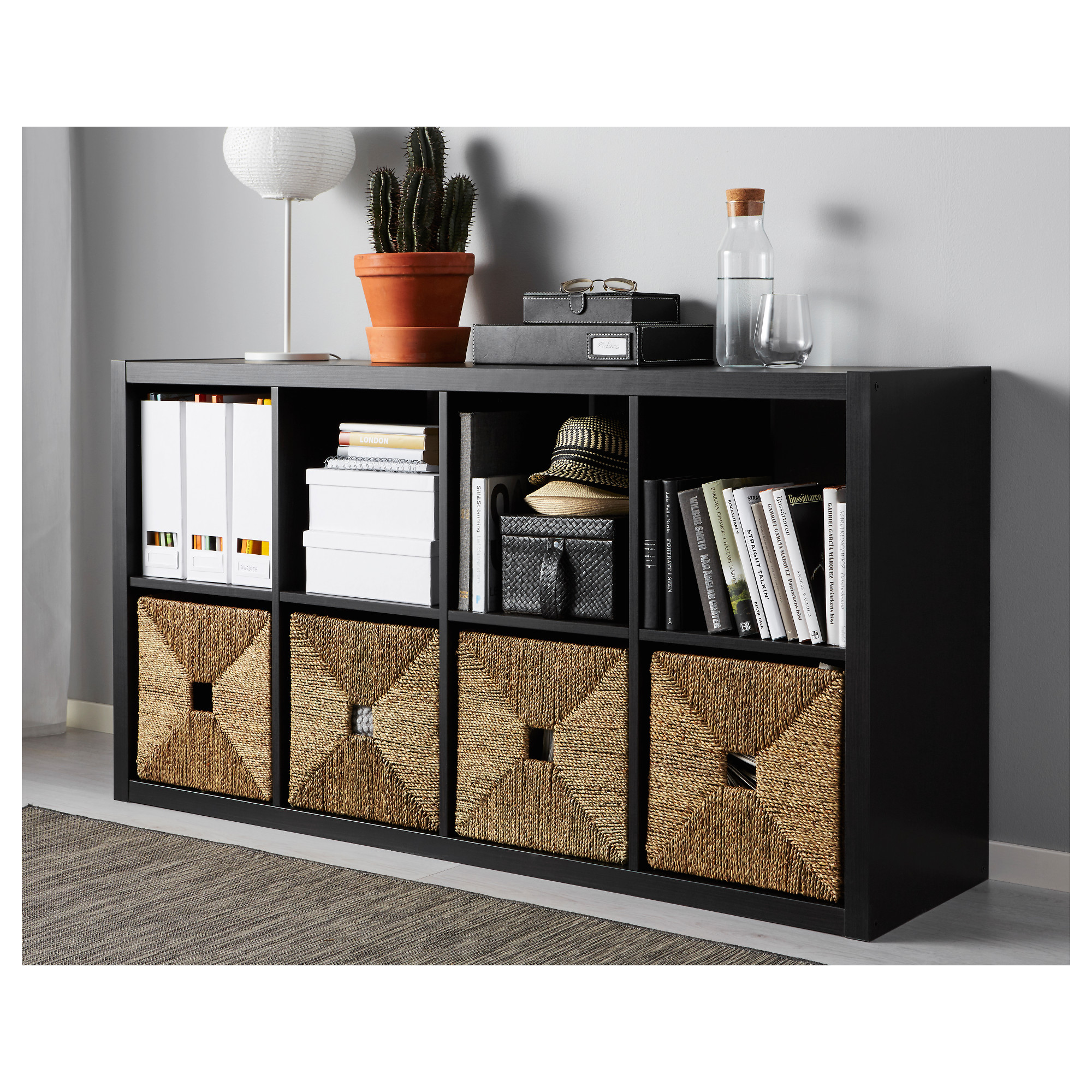 IKEA KNIPSA Basket, seagrass, 12 ½x13x12 ½ 