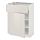METOD/MAXIMERA, base cabinet with drawer/door