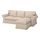 EKTORP, 3-seat sofa with chaise longue