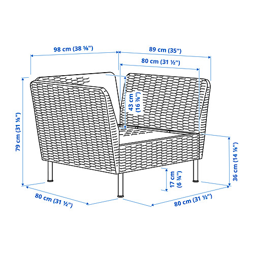 VITTSKÄR, hægindastóll
