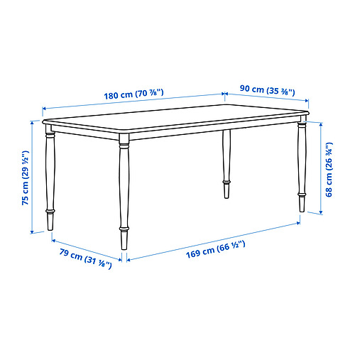 DANDERYD dining table