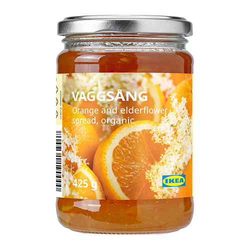 VAGGSÅNG, orange and elderflower spread