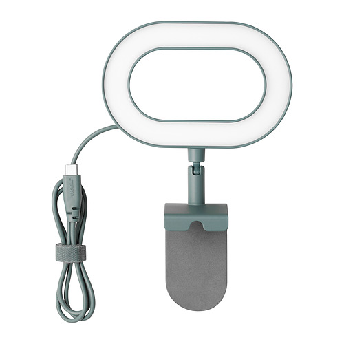 STÄNKREGN, LED ring lamp