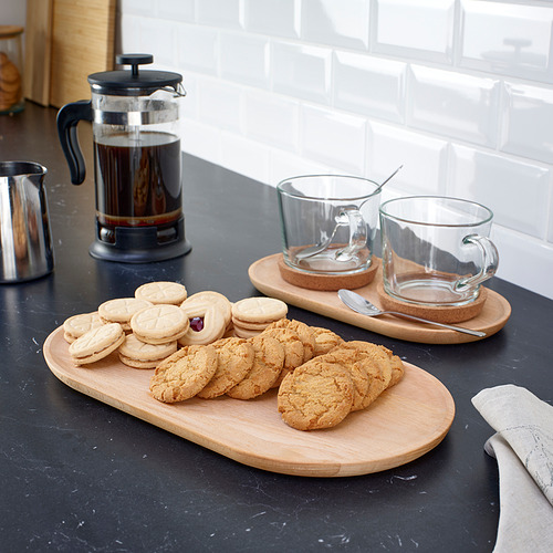 SMÖRLING, serving tray, set of 2