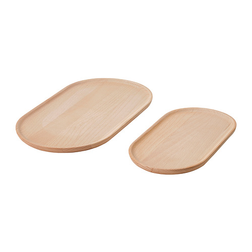 SMÖRLING, serving tray, set of 2