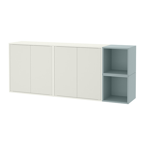 EKET, wall-mounted cabinet combination