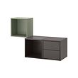 Dark grey/grey-green