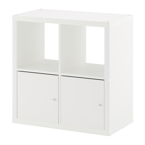 KALLAX, shelving unit with doors