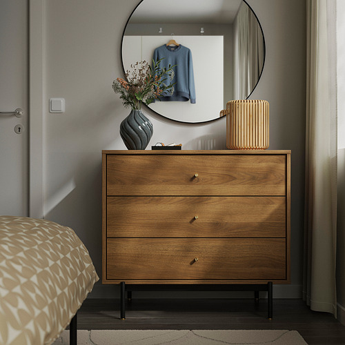 RÅDMANSÖ, chest of 3 drawers