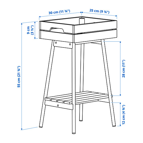 VANILJSTÅNG plant stand