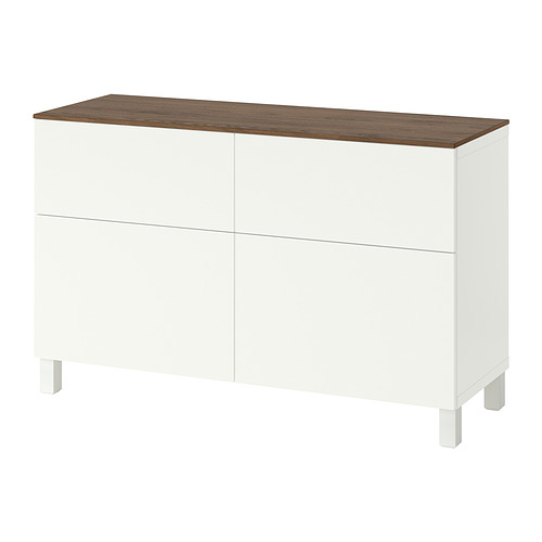 BESTÅ storage combination w doors/drawers
