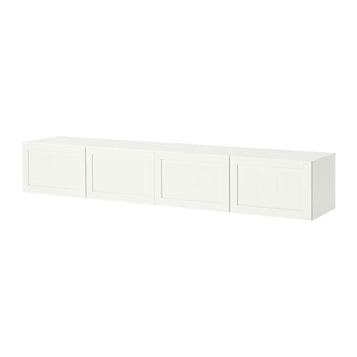 BESTÅ TV bench with doors