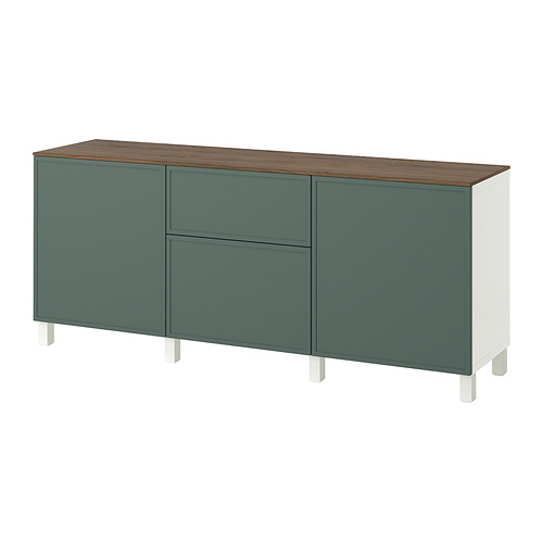 BESTÅ, hirsla með skúffum