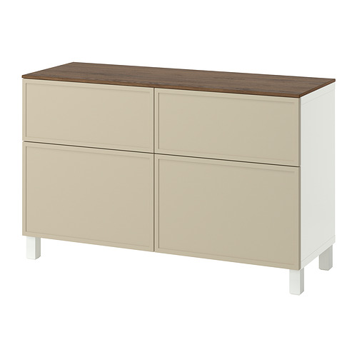 BESTÅ hirsla með hurðum/skúffum