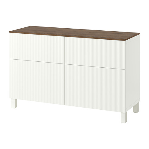 BESTÅ storage combination w doors/drawers
