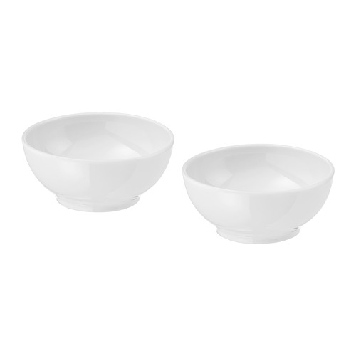 IKEA 365+ — Skál, 9 cm, rúnnaðar hliðar hvítt