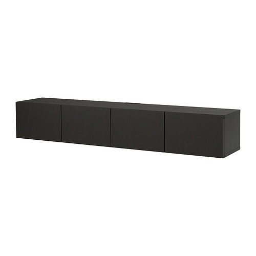 BESTÅ TV bench with doors
