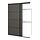 SKYTTA/BOAXEL, reach-in wardrobe with sliding door