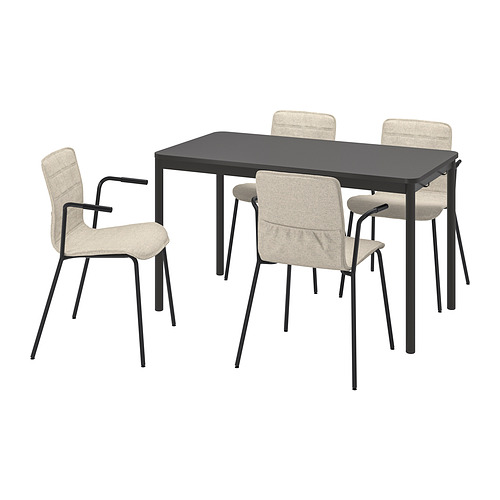TOMMARYD/LÄKTARE, conference table and chairs