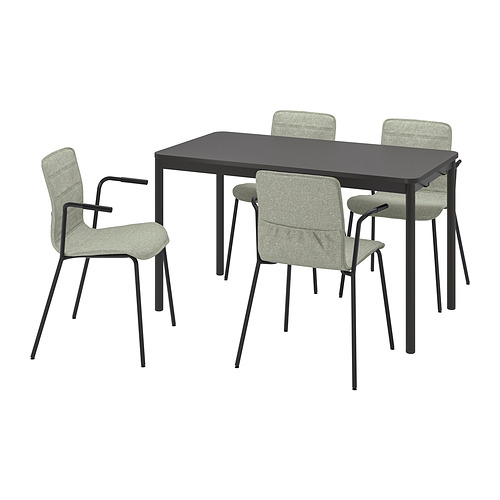 TOMMARYD/LÄKTARE, conference table and chairs