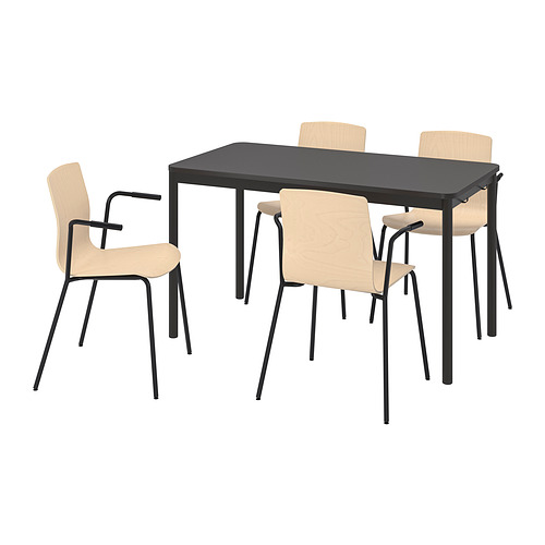 TOMMARYD/LÄKTARE, conference table and chairs