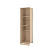 PAX add-on corner unit with 4 shelves