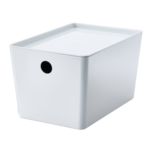 KUGGIS, box with lid