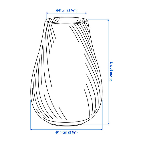 PÅSKÖTRÄD vase