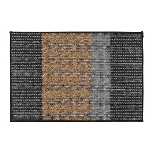 VESTERVIG rug, flatwoven, handmade multicolor/diamond pattern