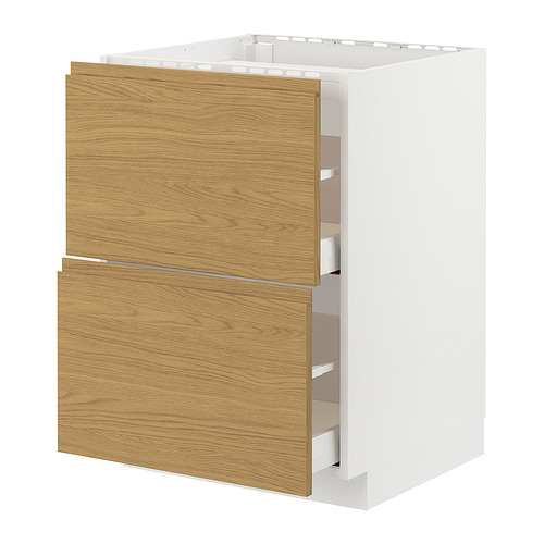 METOD/MAXIMERA base cab f hob/2 fronts/2 drawers