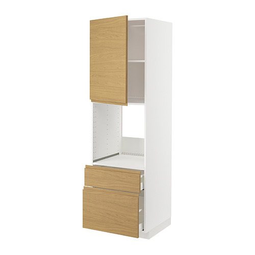 METOD/MAXIMERA, hár skápur f/ofn/hu/2frhl/1m/1h skú