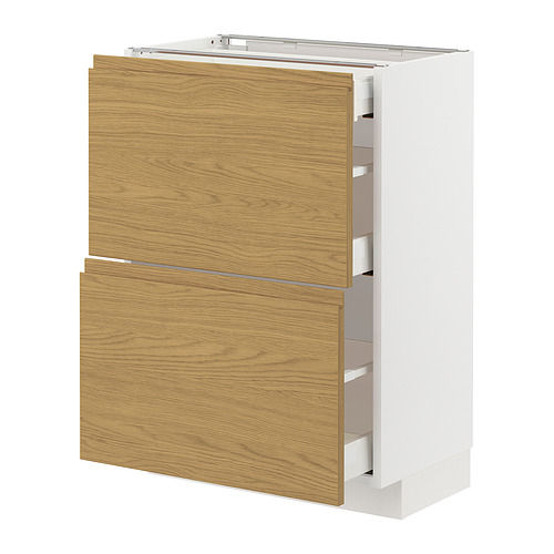 METOD/MAXIMERA base cab with 2 fronts/3 drawers