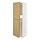 METOD, high cabinet for fridge/freezer