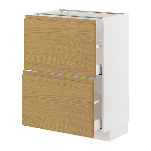 METOD/MAXIMERA base cabinet with 2 drawers