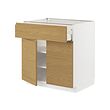 White/voxtorp oak effect