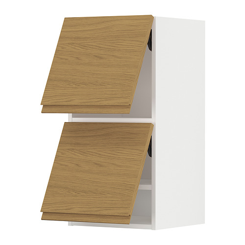 METOD wall cabinet horizontal w 2 doors