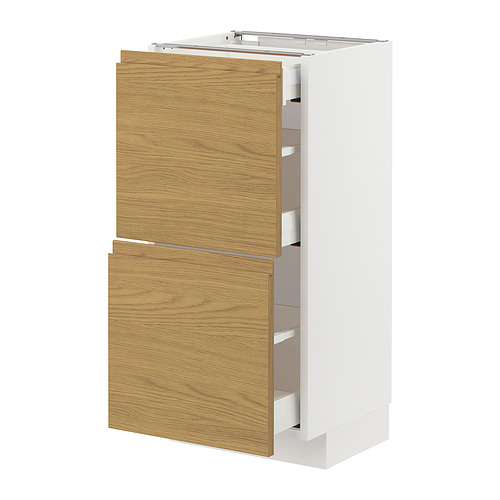 METOD/MAXIMERA base cab with 2 fronts/3 drawers