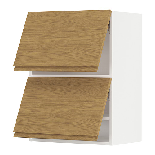METOD wall cab horizo 2 doors w push-open