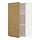 METOD, wall cabinet with shelves