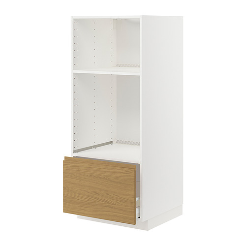 METOD/MAXIMERA high cab for oven/micro w drawer