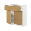 White/voxtorp oak effect