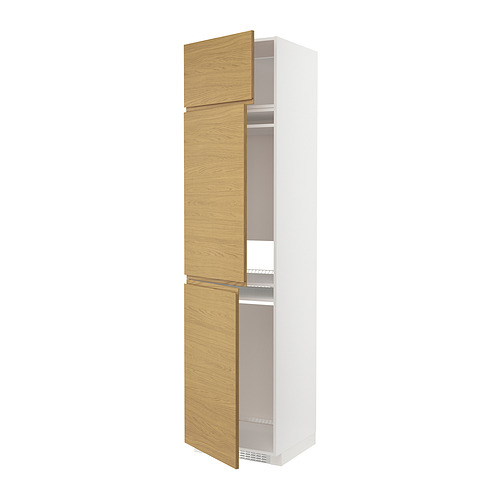 METOD high cab f fridge/freezer w 3 doors