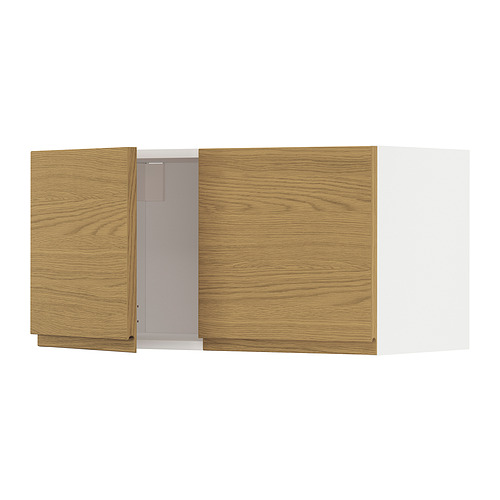 METOD wall cabinet with 2 doors