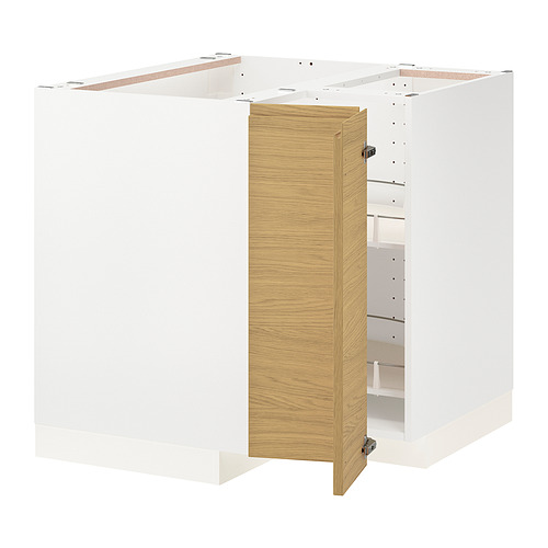 METOD corner base cabinet with carousel