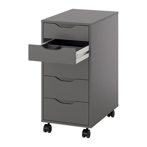 ALEX, skúffueining á hjólum