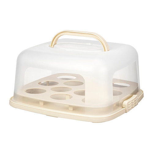 BAKTIDER, cake platter with lid