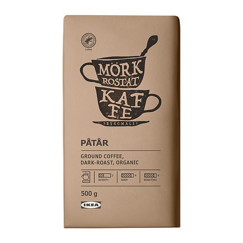 PÅTÅR, filterkaffi, malað