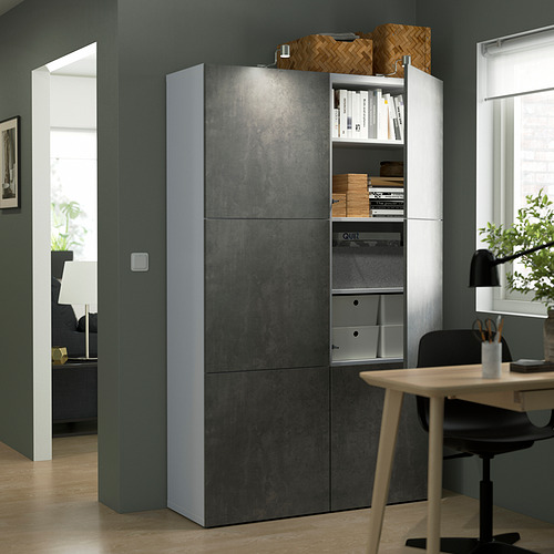 BESTÅ, storage combination with doors