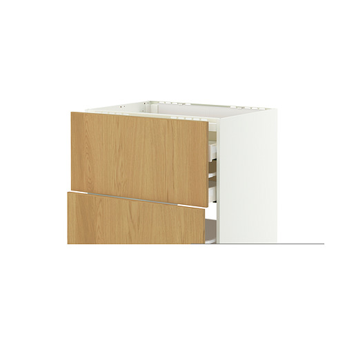 METOD/MAXIMERA base cab f hob/2 fronts/3 drawers